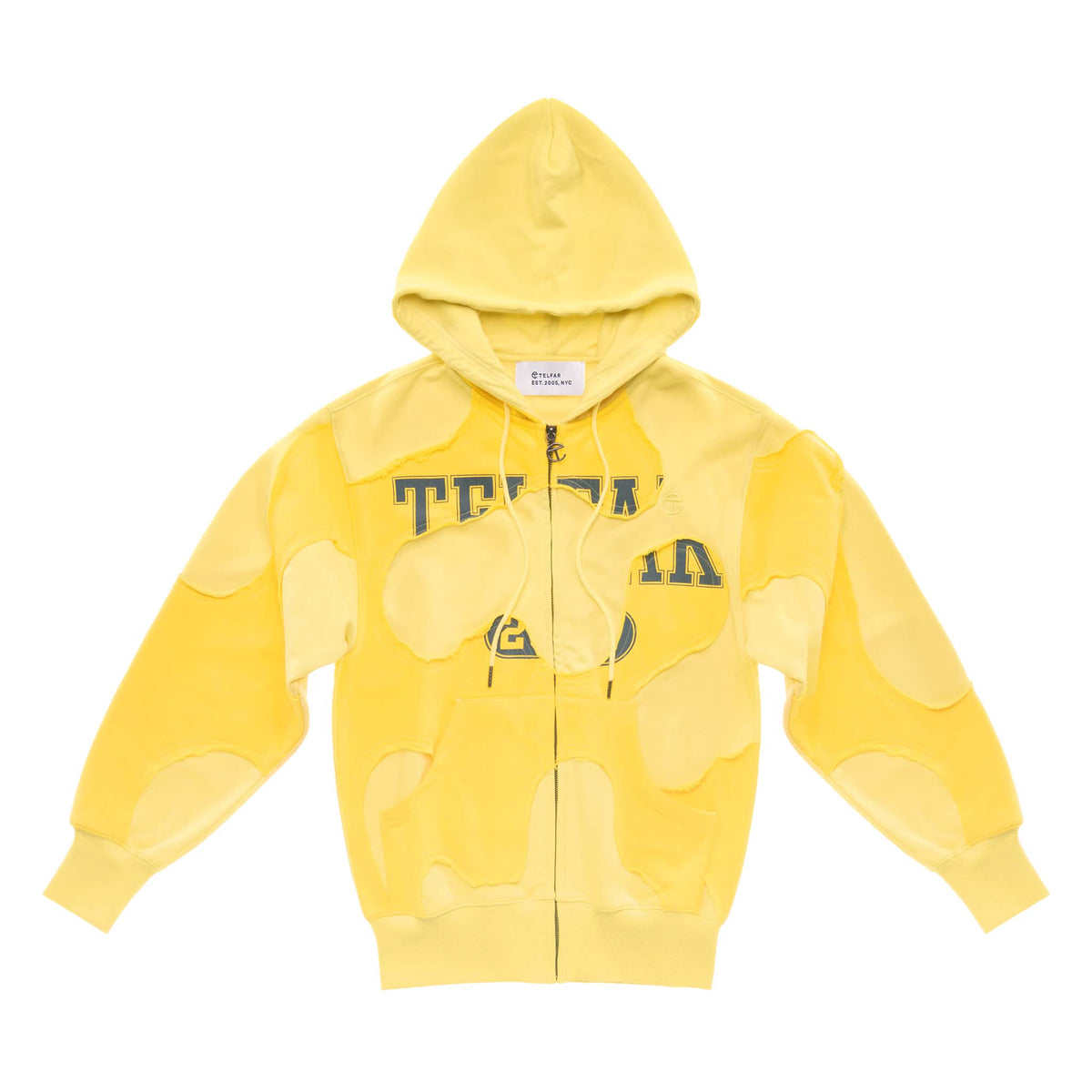 Camo Hoodie - Yellow - Sweaters & Hoodies