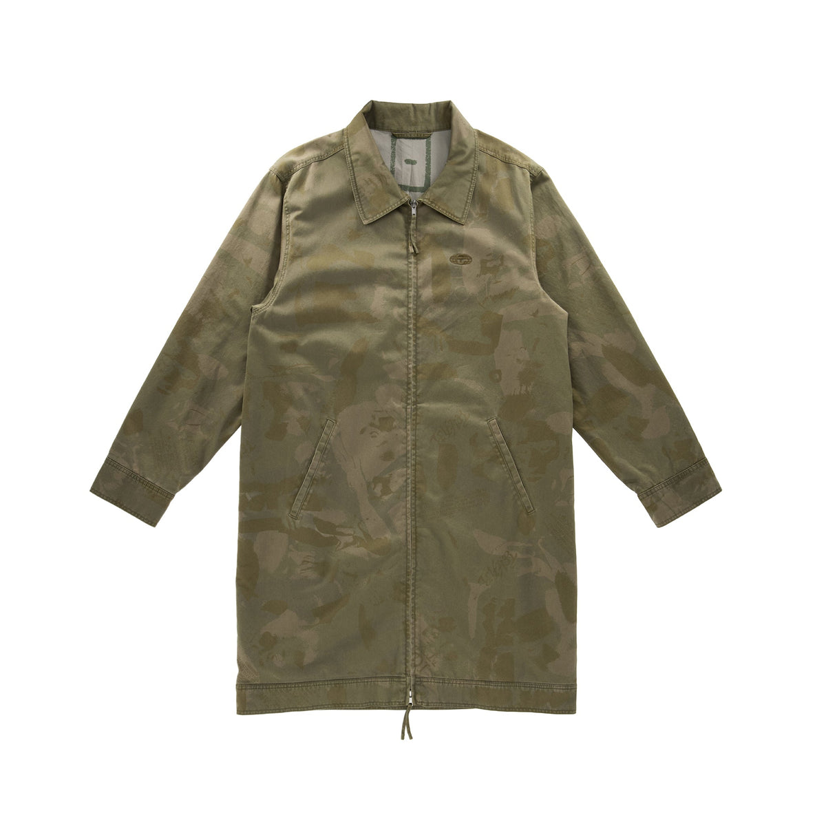 Camo Long Work Jacket - Jungle - Jackets & Outerwear