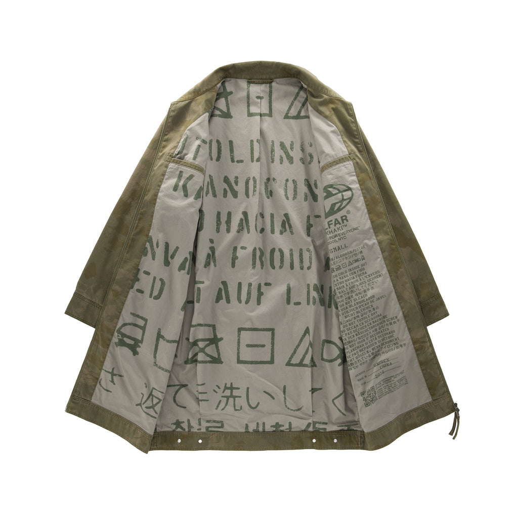Camo Long Work Jacket - Jungle - Jackets & Outerwear