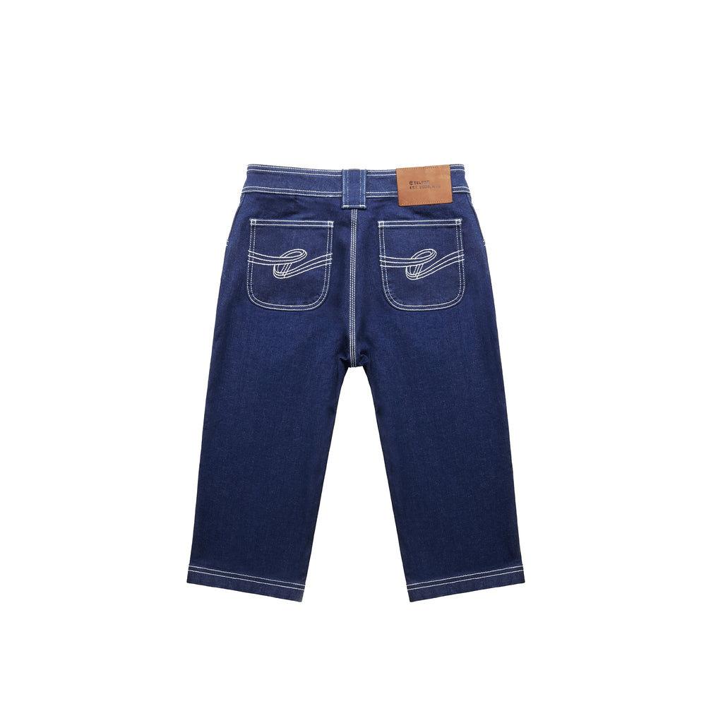 Capri Jean - Blue - Pants & Shorts