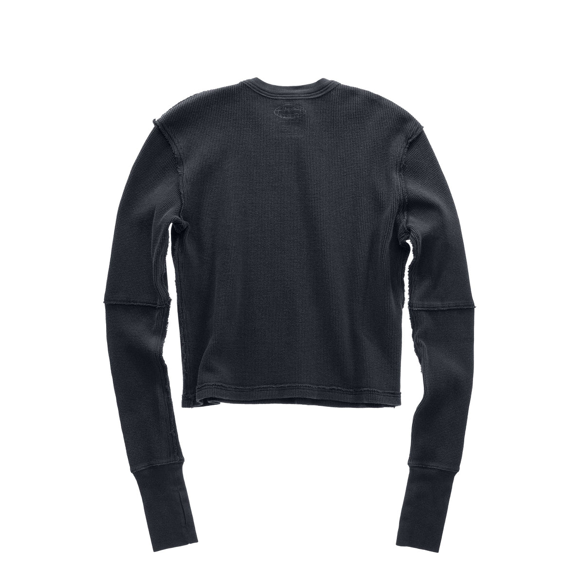 Care Label Thermal Long Sleeve - Black - Sweaters & Hoodies