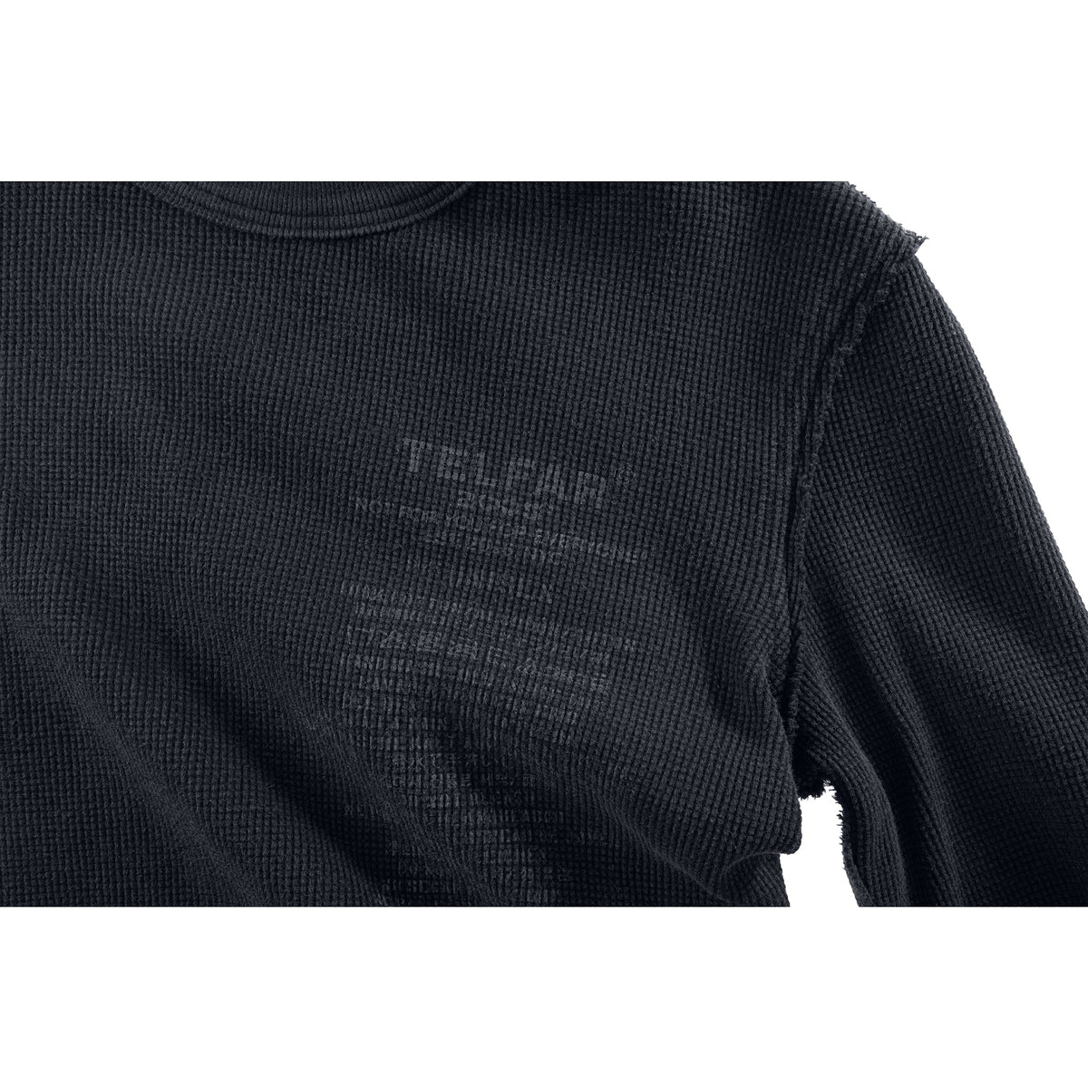 Care Label Thermal Long Sleeve - Black - Sweaters & Hoodies