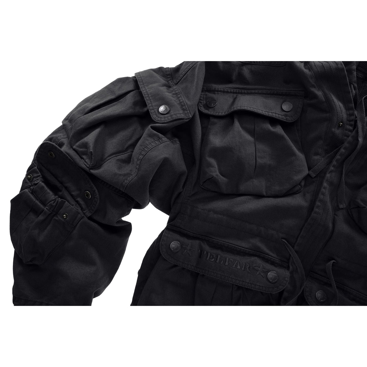 Cargo Jacket - Black - Jackets & Outerwear