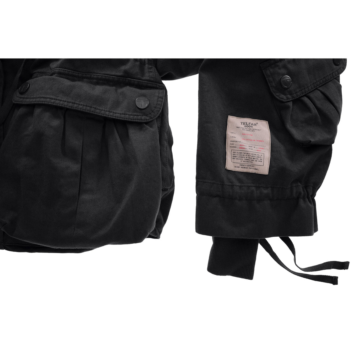 Cargo Jacket - Black - Jackets & Outerwear