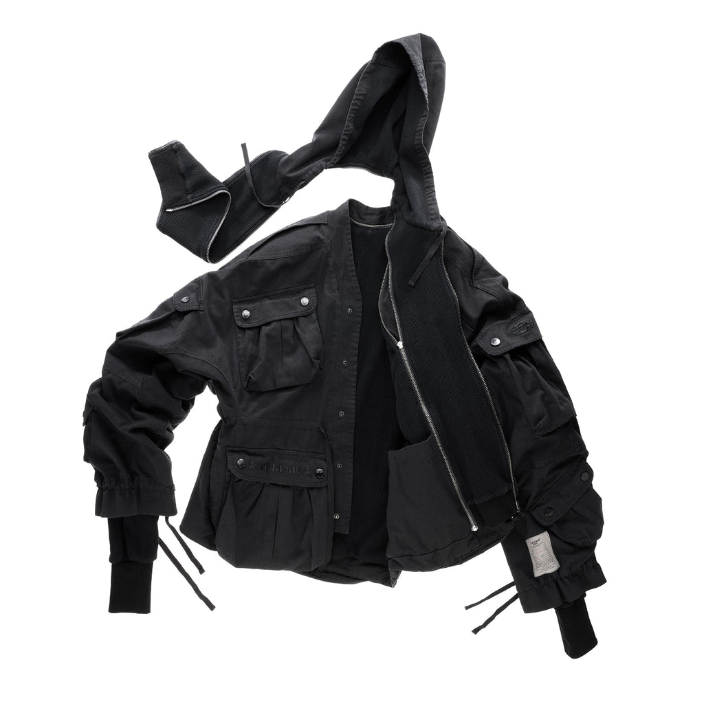 Cargo Jacket - Black - Jackets & Outerwear