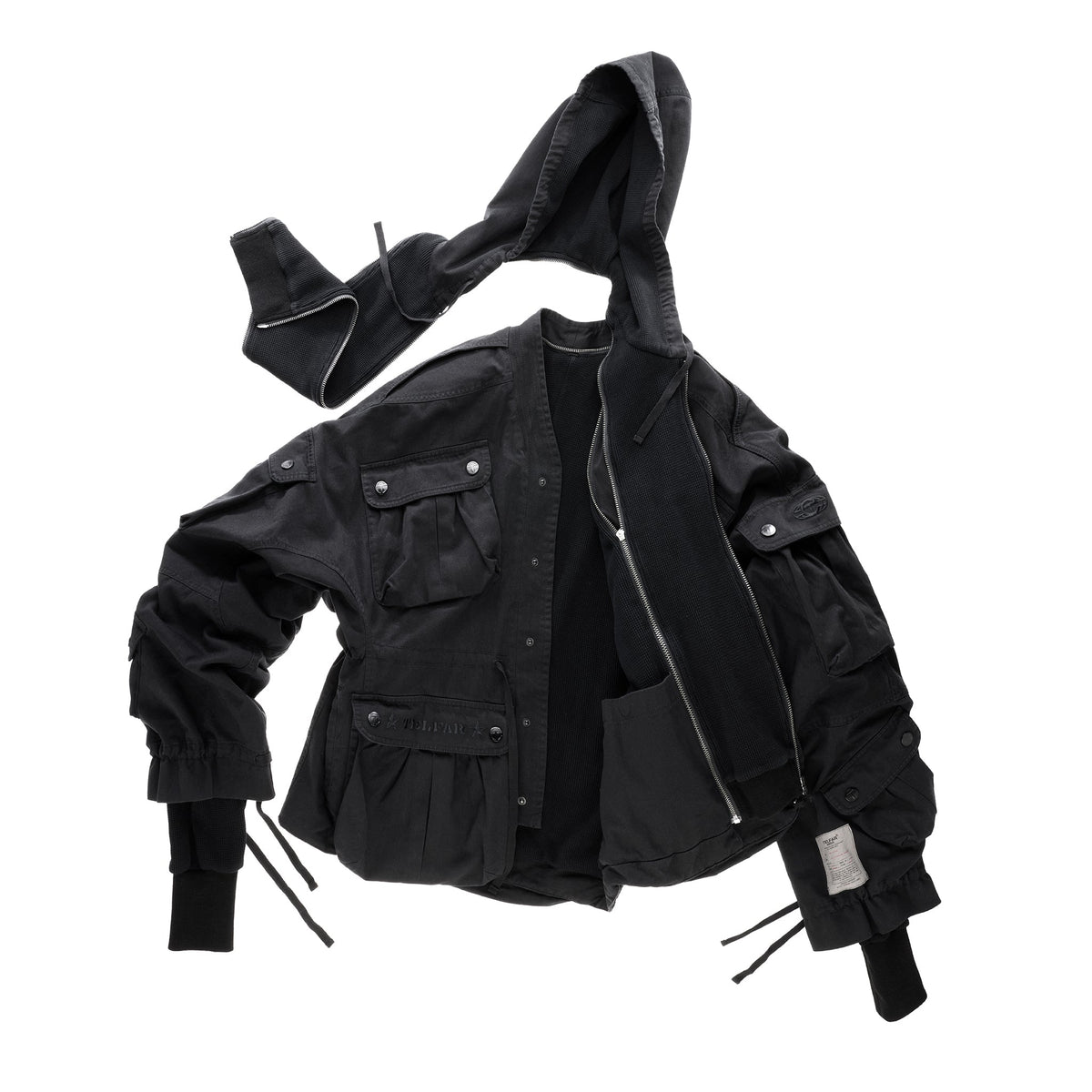 Cargo Jacket - Black - Jackets & Outerwear