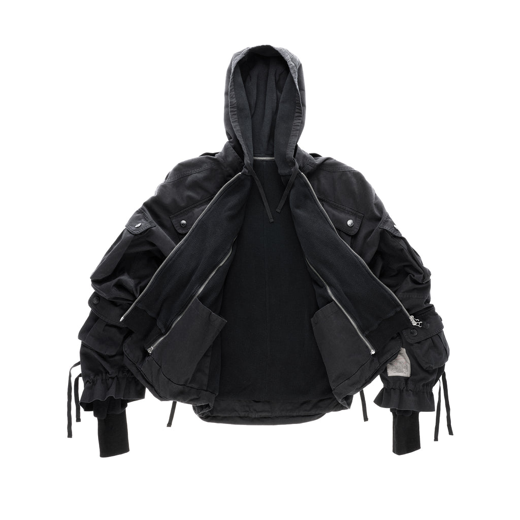 Cargo Jacket - Black - Jackets & Outerwear