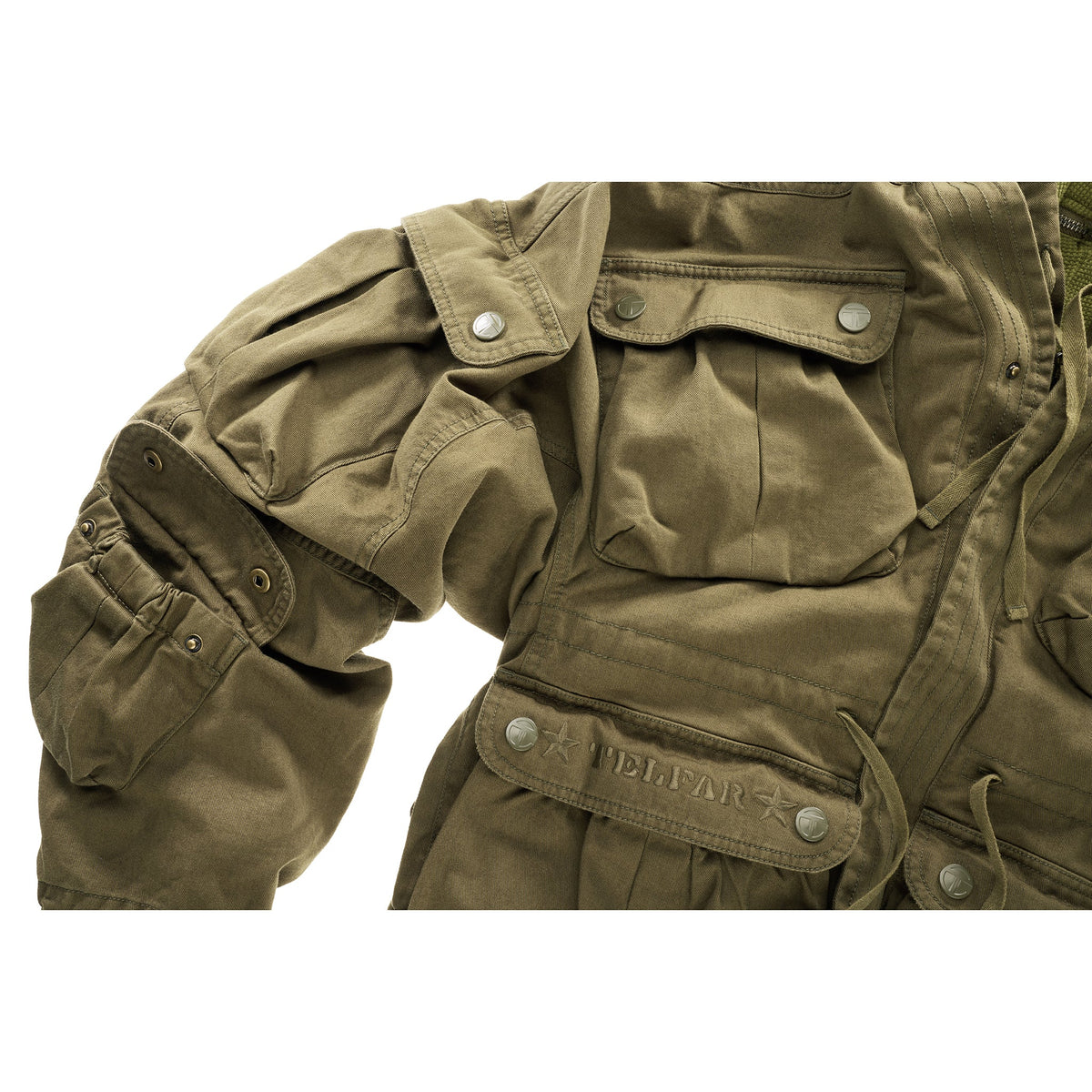 Cargo Jacket - Drab - Jackets & Outerwear