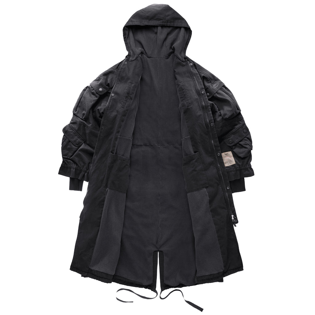 Cargo Parka - Black - Jackets & Outerwear