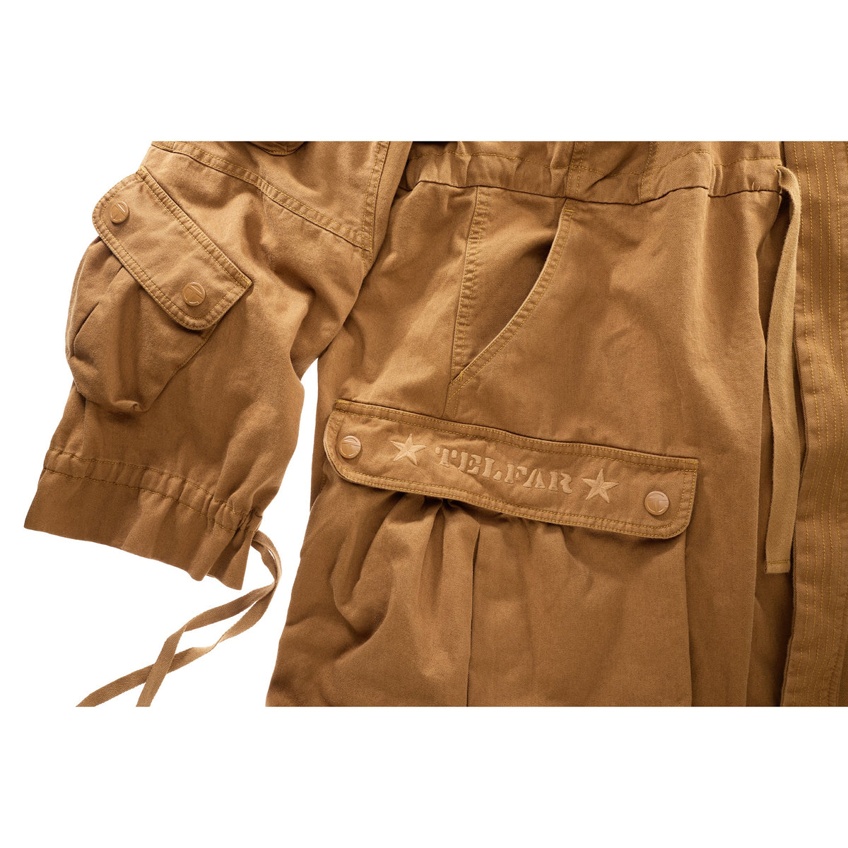 Cargo Parka - Tan - Jackets & Outerwear
