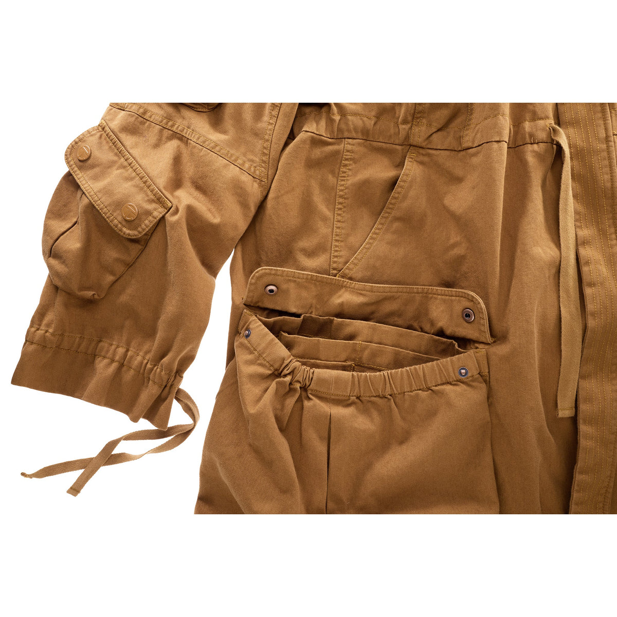 Cargo Parka - Tan - Jackets & Outerwear