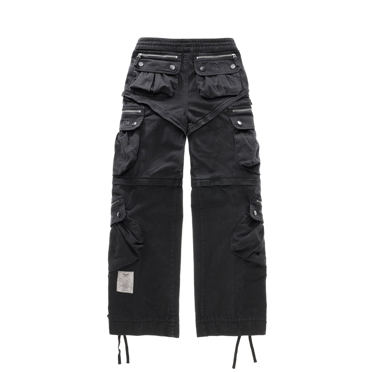 Convertible Cargo Pant - Black - Pants & Shorts