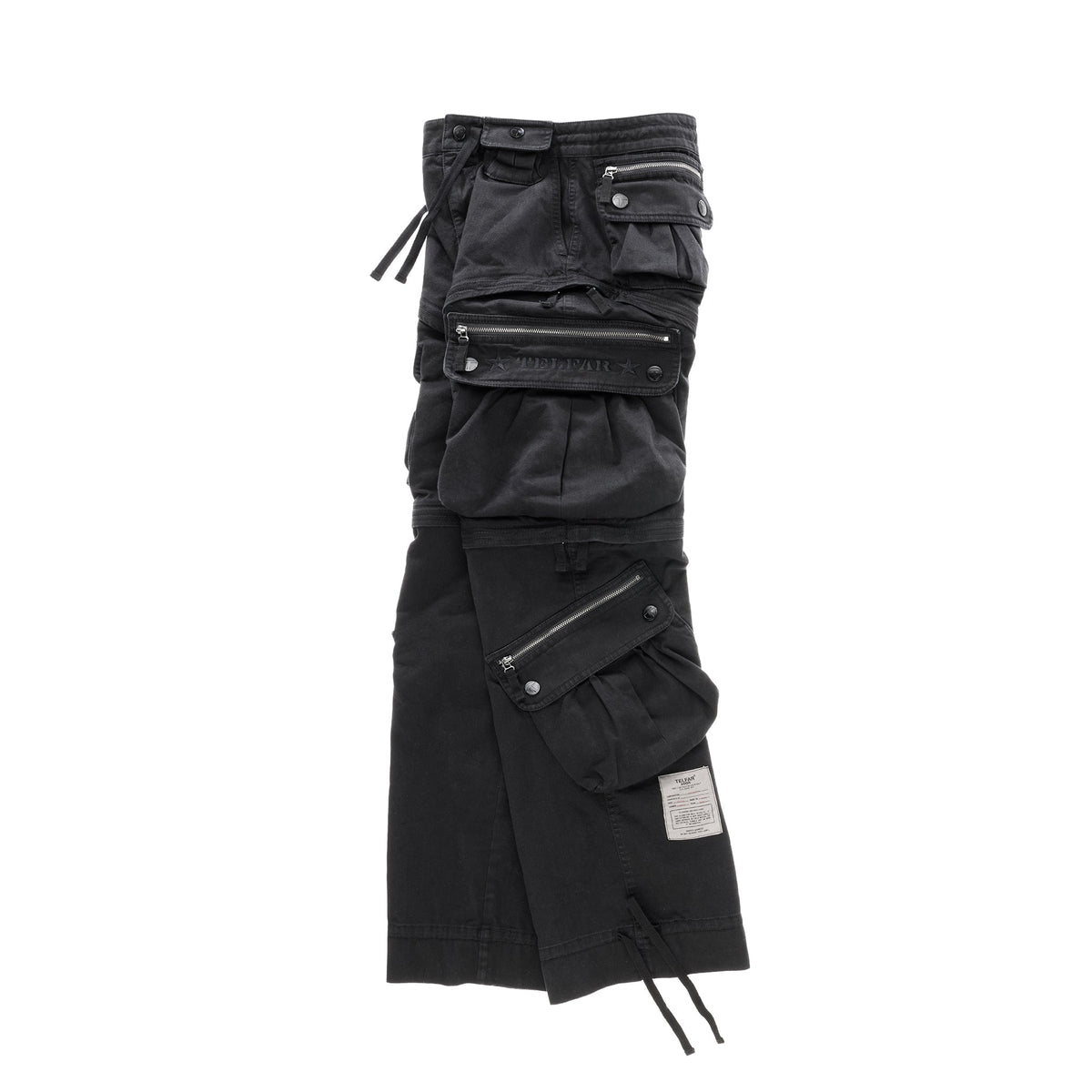 Convertible Cargo Pant - Black - Pants & Shorts