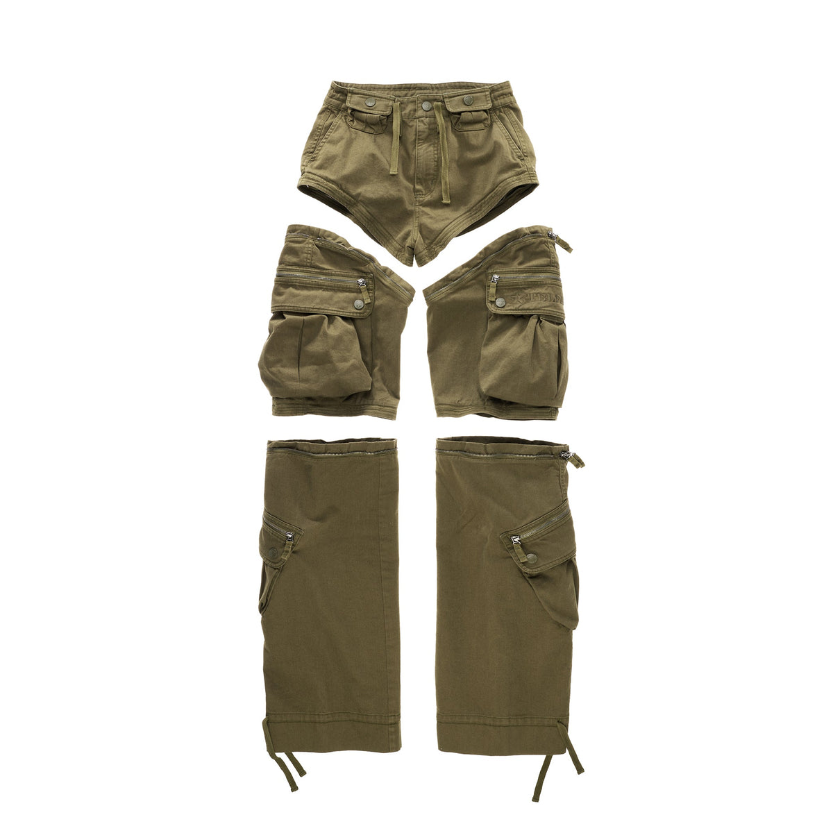 Convertible Cargo Pant - Drab - Pants & Shorts