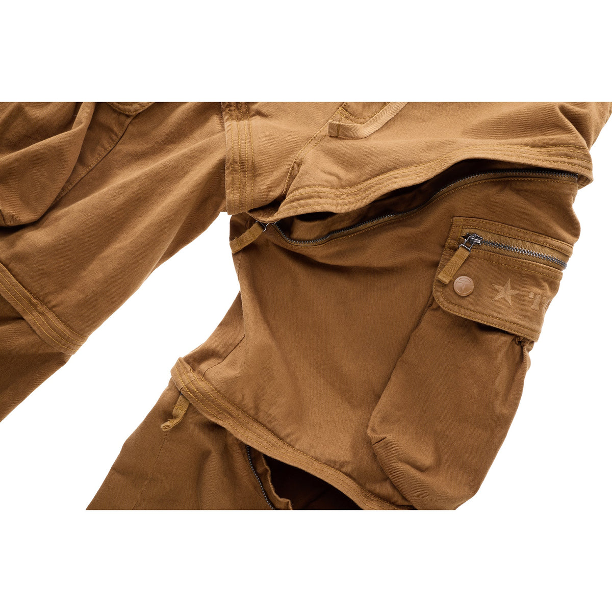 Convertible Cargo Pant - Tan - Pants & Shorts