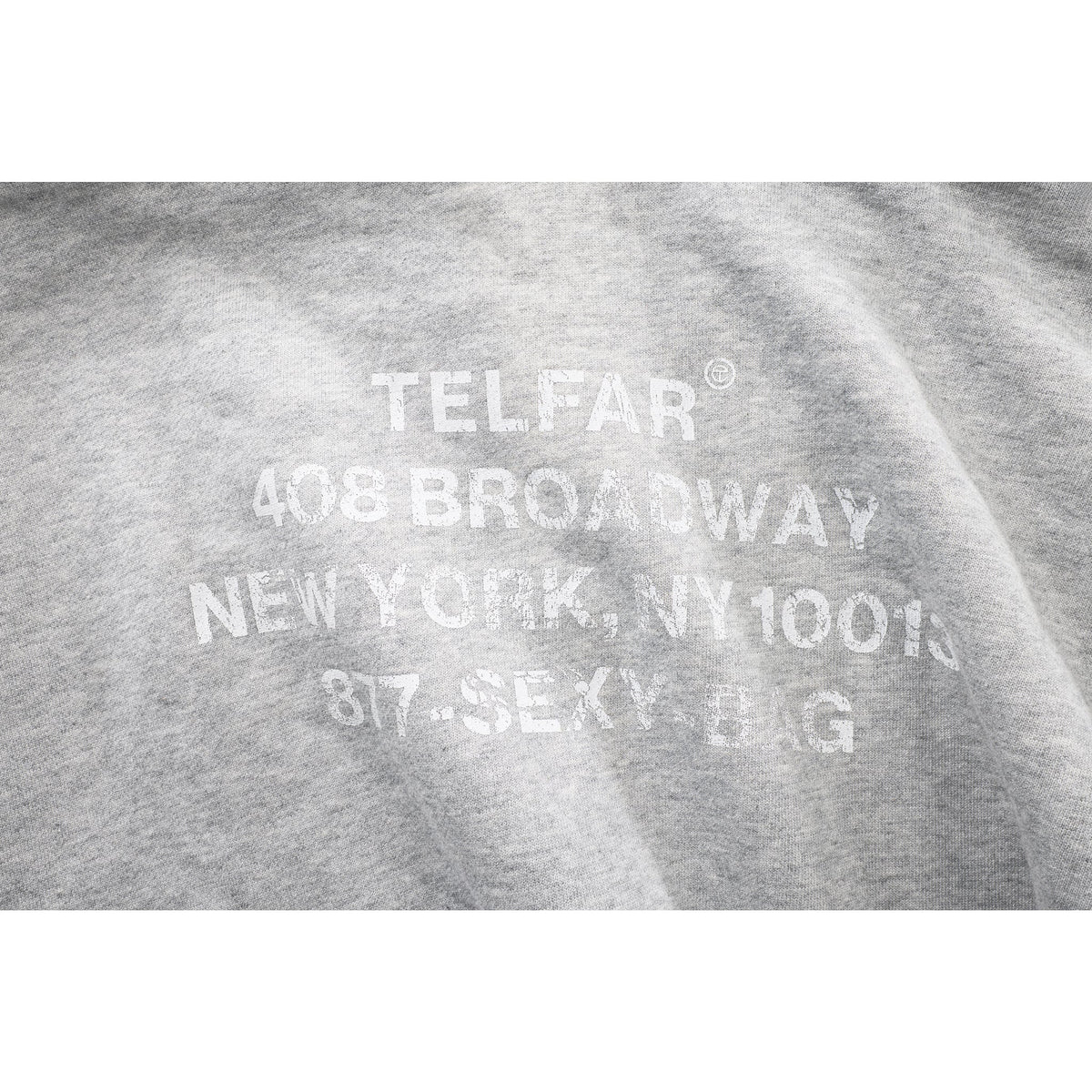 Crop Canal Zip Up Hoodie - Heather Grey - Sweaters & Hoodies