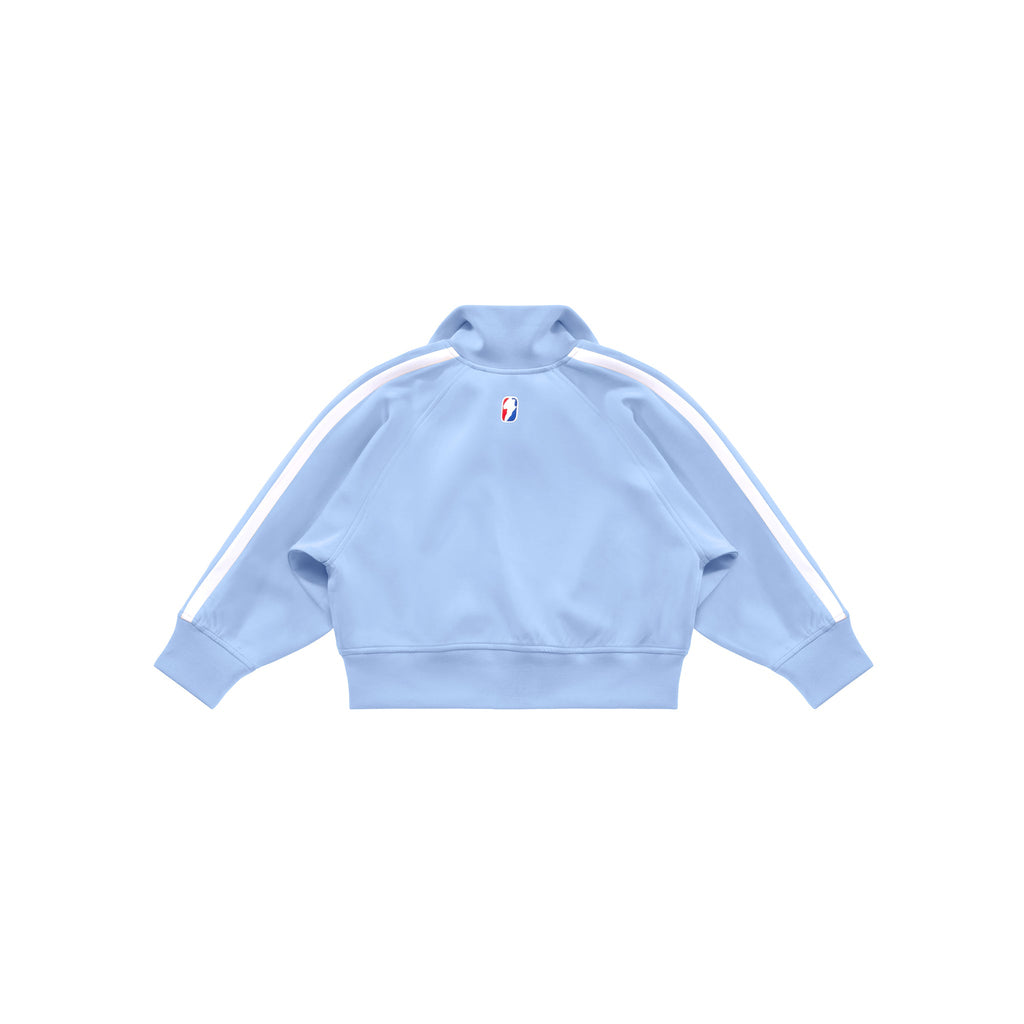 Cropped Track Jacket - Baby Blue - Jackets & Outerwear