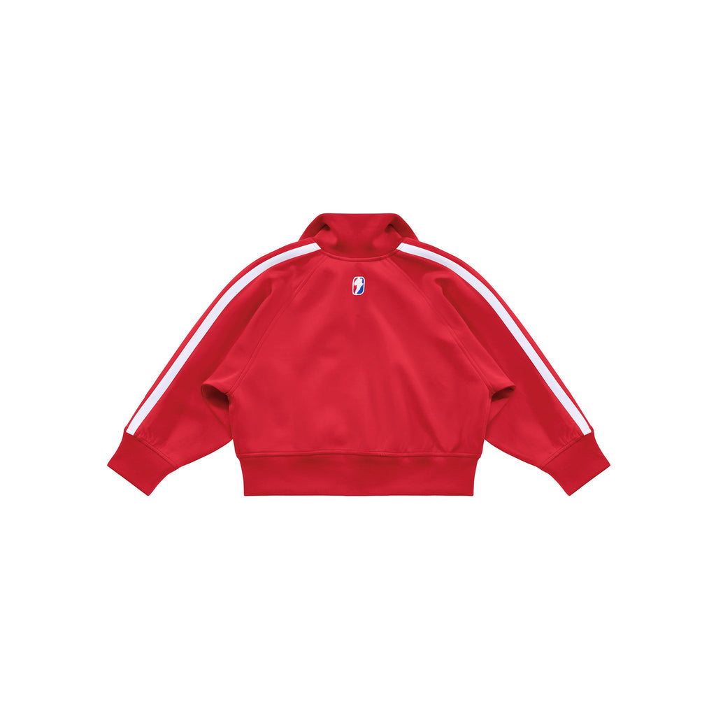 Cropped Track Jacket - Red - Jackets & Outerwear