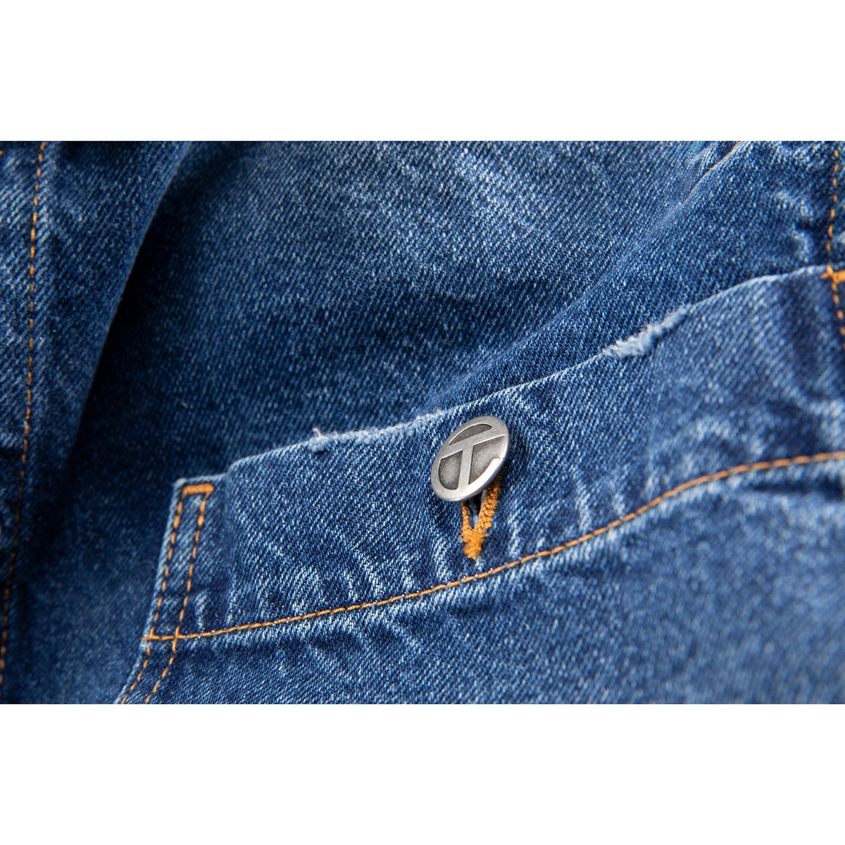 Cropped Detachable Jean Jacket - Blue - Jackets & Outerwear