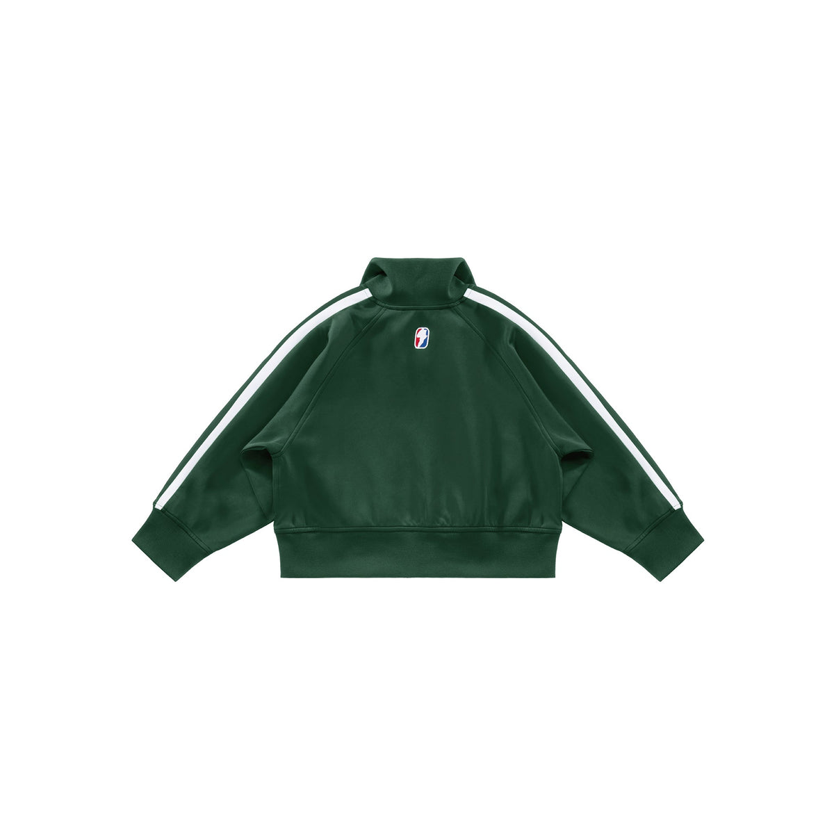 Cropped Track Jacket - Dark Olive - Jackets & Outerwear