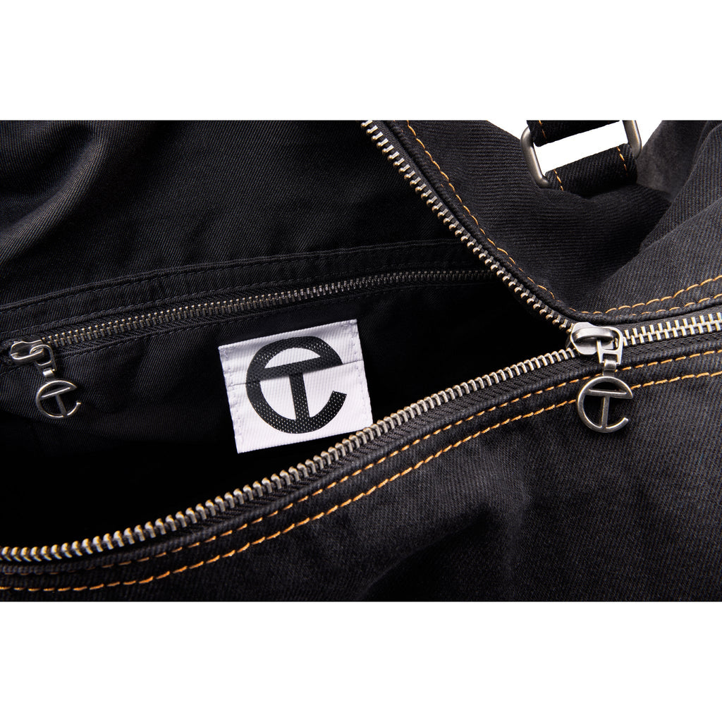 Large Denim Duffle - Black - Duffles & Travel Bags