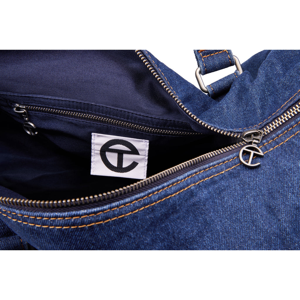 Large Denim Duffle - Blue - Duffles & Travel Bags