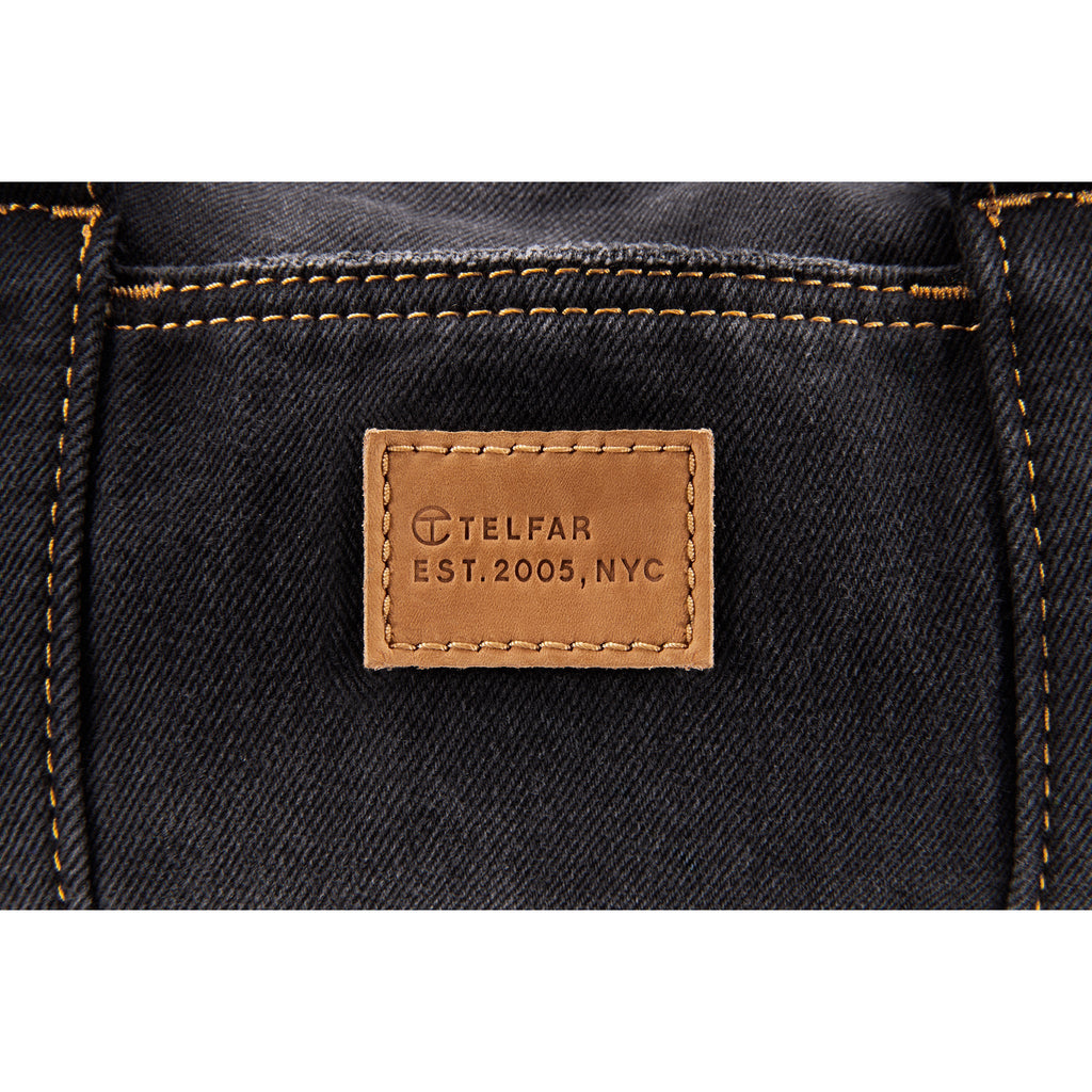 Medium Denim Duffle - Black - Duffles & Travel Bags