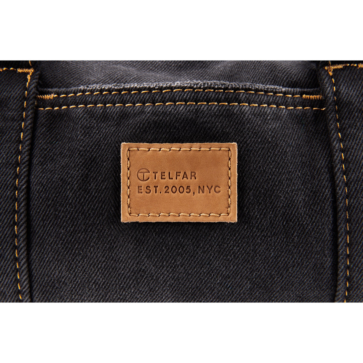 Medium Denim Duffle - Black - Duffles & Travel Bags