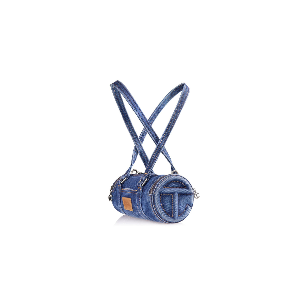 Small Denim Duffle - Blue - Duffles & Travel Bags