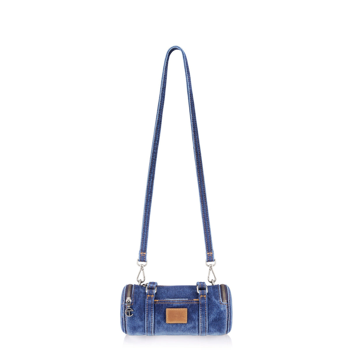 Small Denim Duffle - Blue - Duffles & Travel Bags