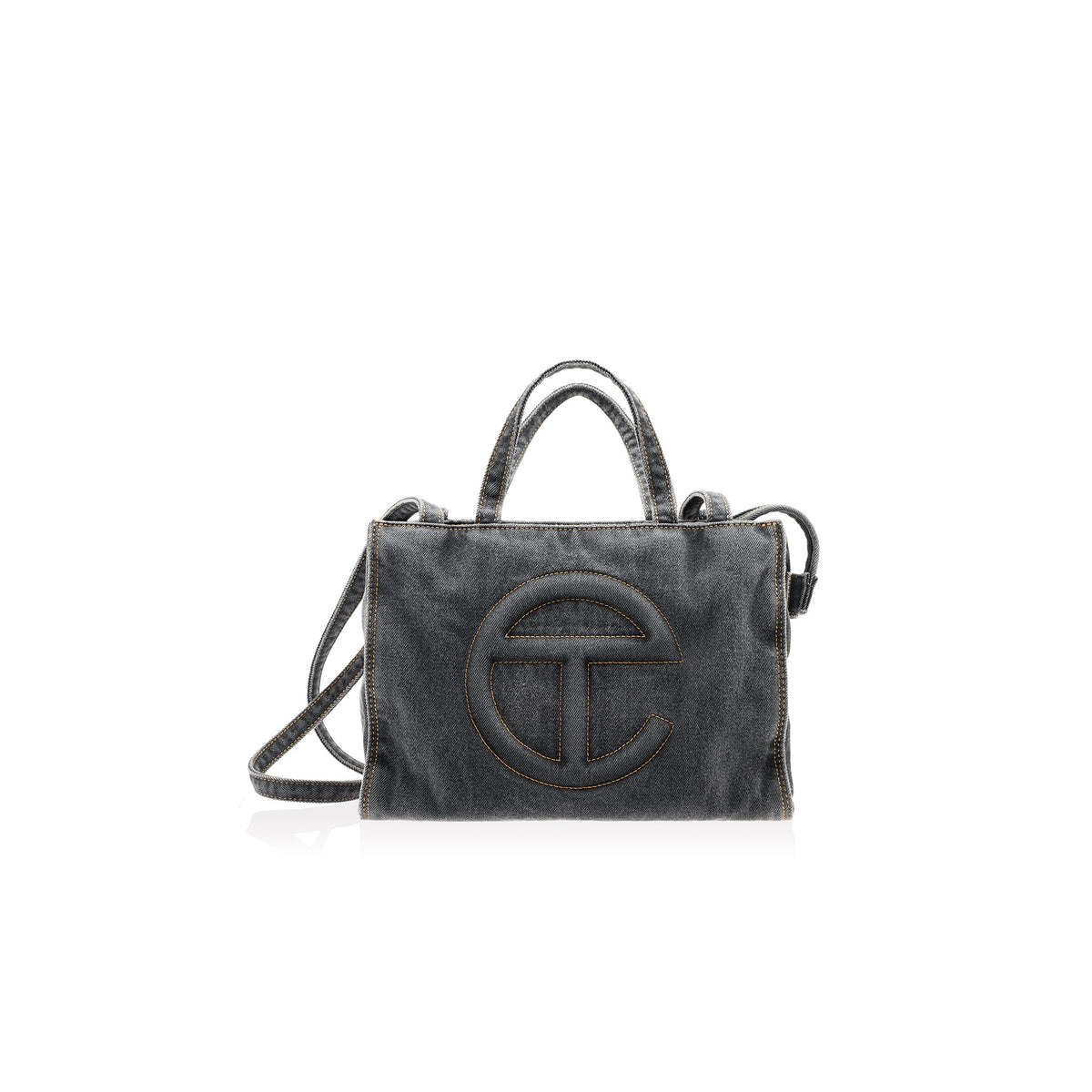 Shmedium Denim Shopper - Black - Shopping Bags & Shoppers