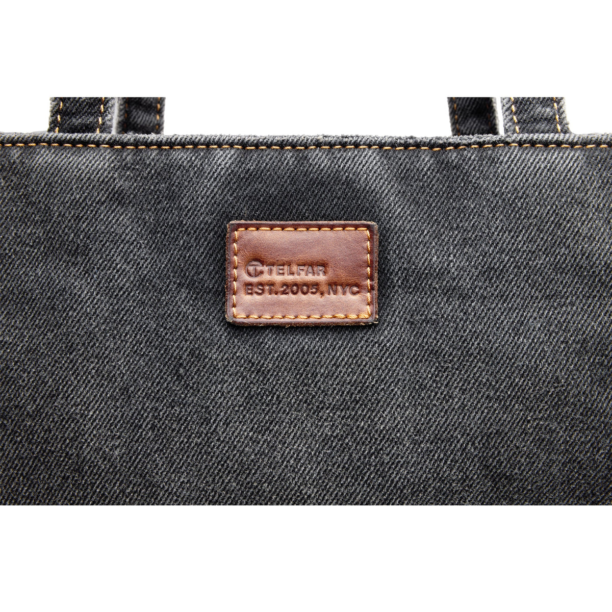 Shmedium Denim Shopper - Black - Shopping Bags & Shoppers