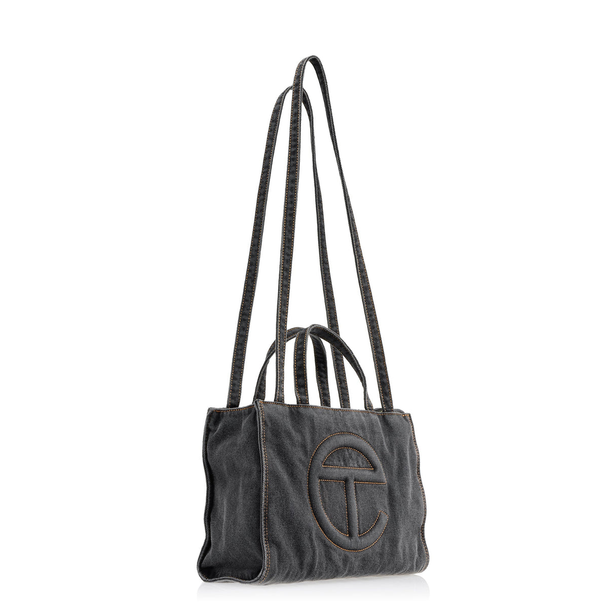 Shmedium Denim Shopper - Black - Shopping Bags & Shoppers