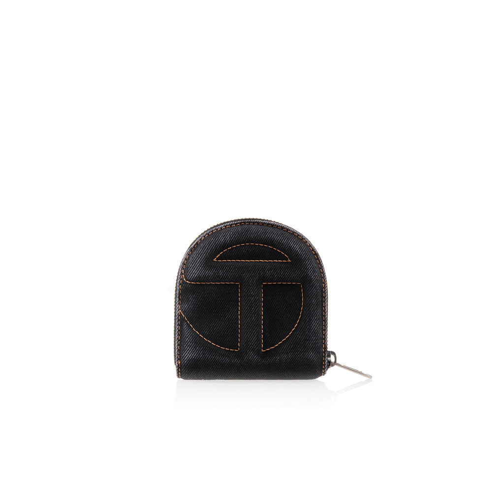 Telfar Wallet - Black Denim - Wallets & Card Holders