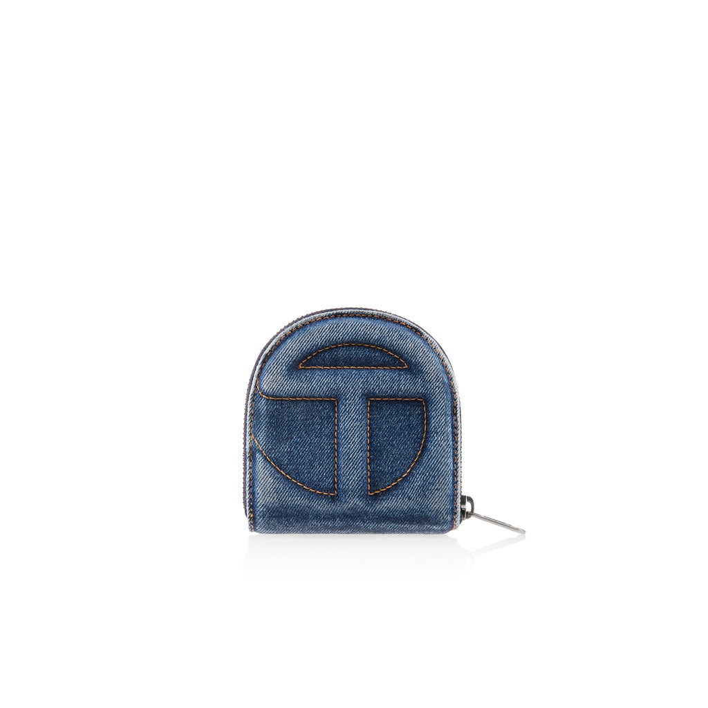 Telfar Wallet - Blue Denim - Wallets & Card Holders