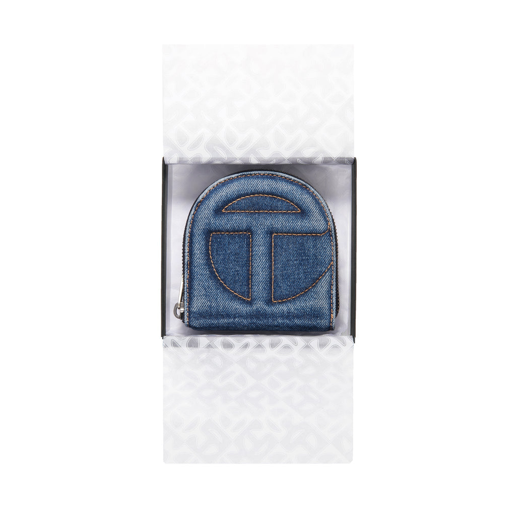 Telfar Wallet - Blue Denim - Wallets & Card Holders