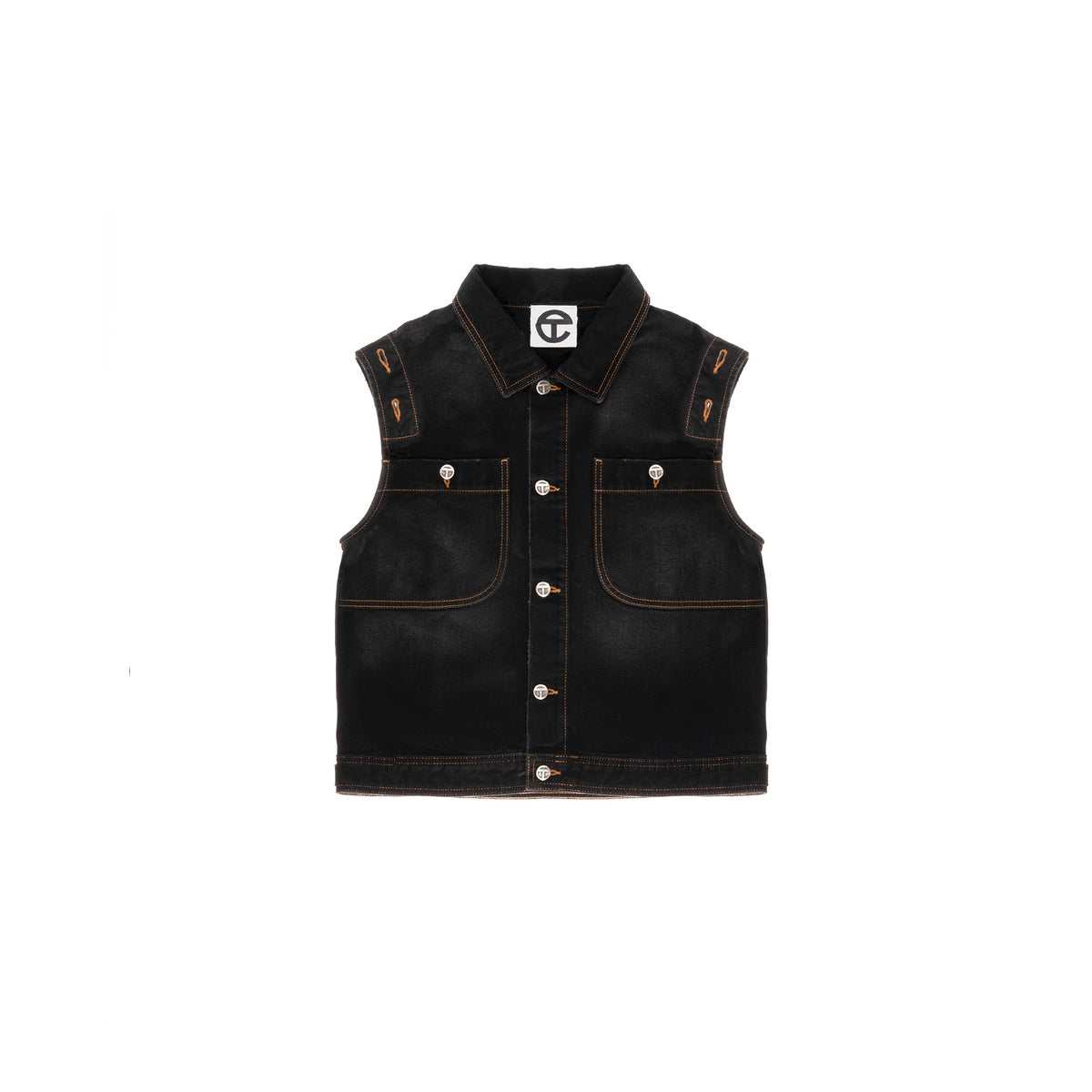 Detachable Jean Jacket - Black - Jackets & Outerwear
