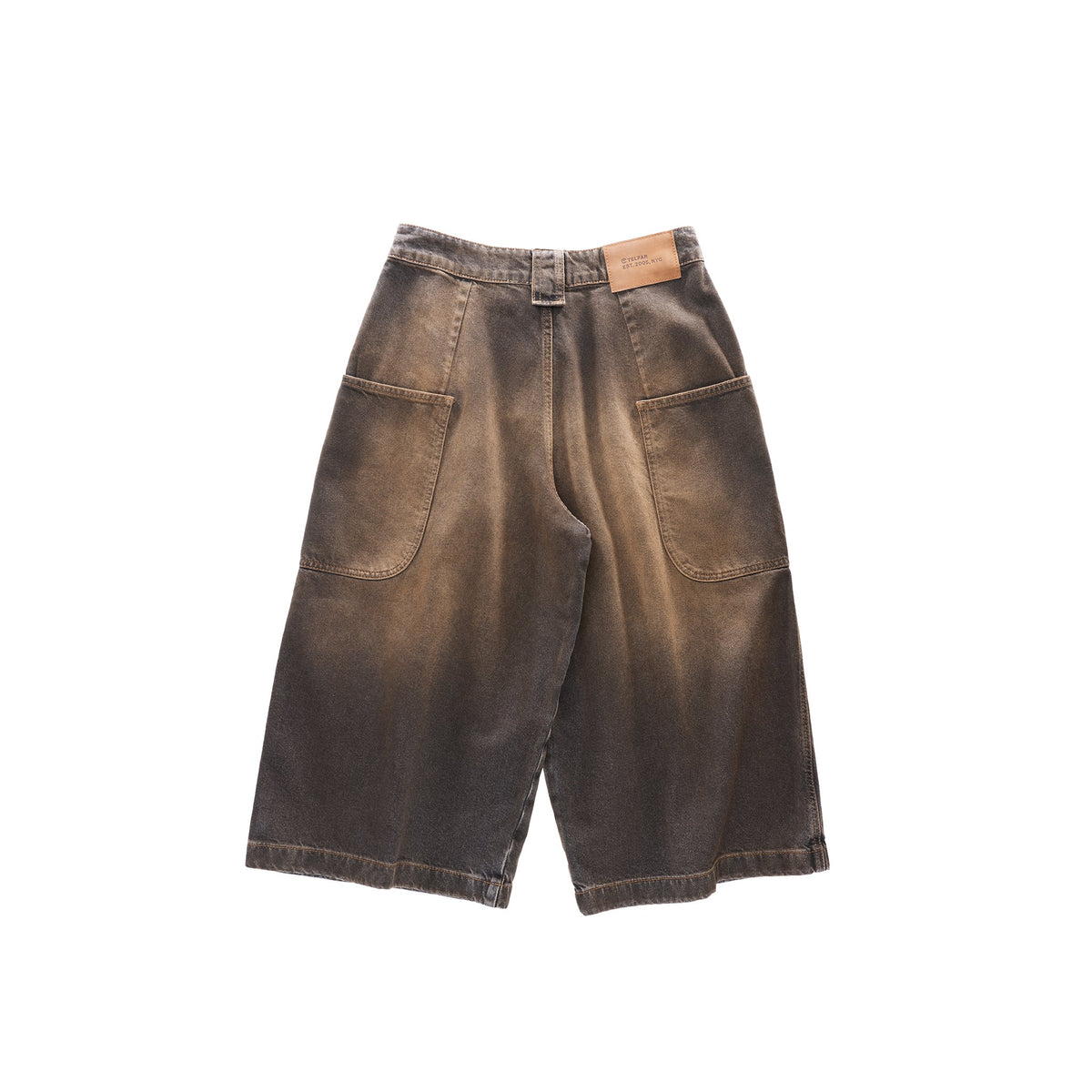 Dirty Baggy Jean Short - Black - Pants & Shorts