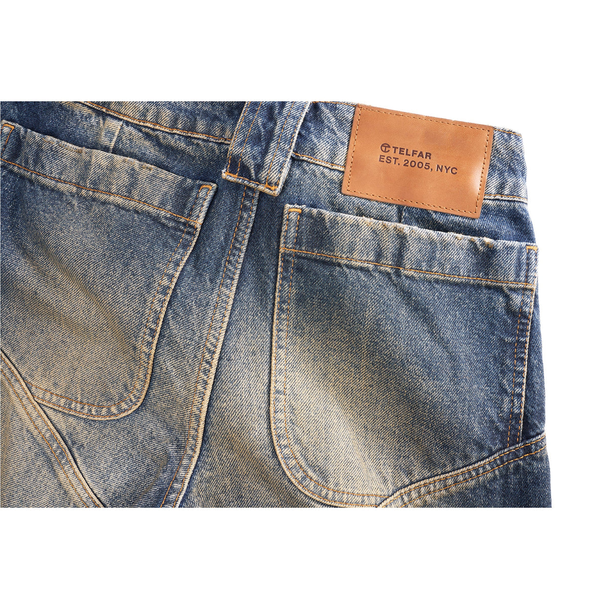 Dirty Bell Bottom Jean - Blue - Pants & Shorts