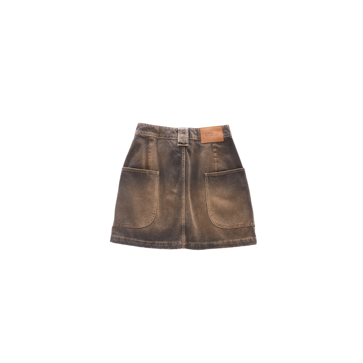 Dirty Short Jean Skirt - Black - Dresses & Skirts