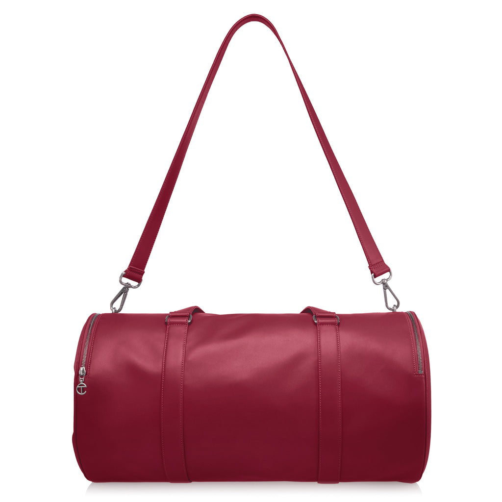 Large Telfar Duffle - Oxblood - Duffles & Travel Bags