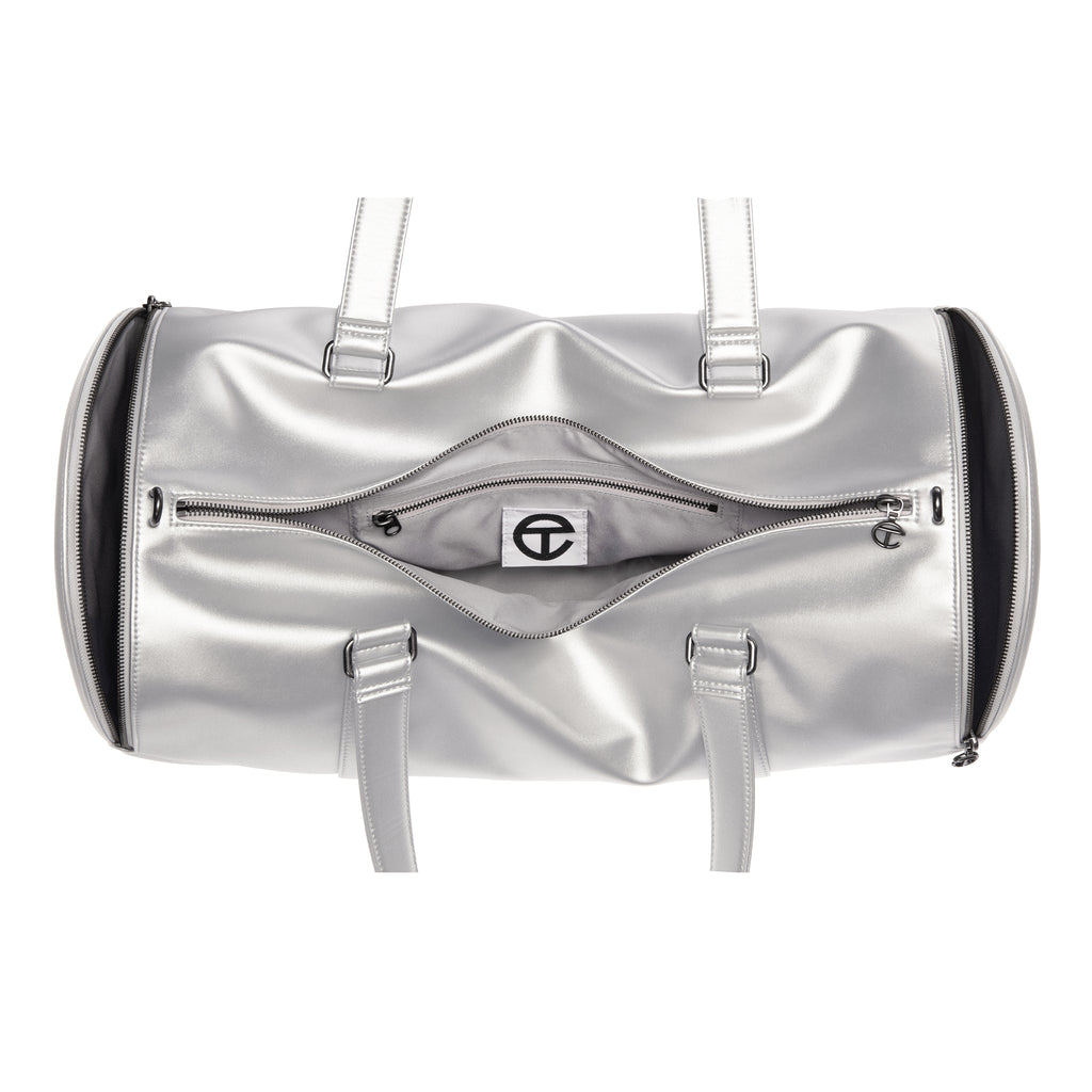 Large Telfar Duffle - Silver - Duffles & Travel Bags