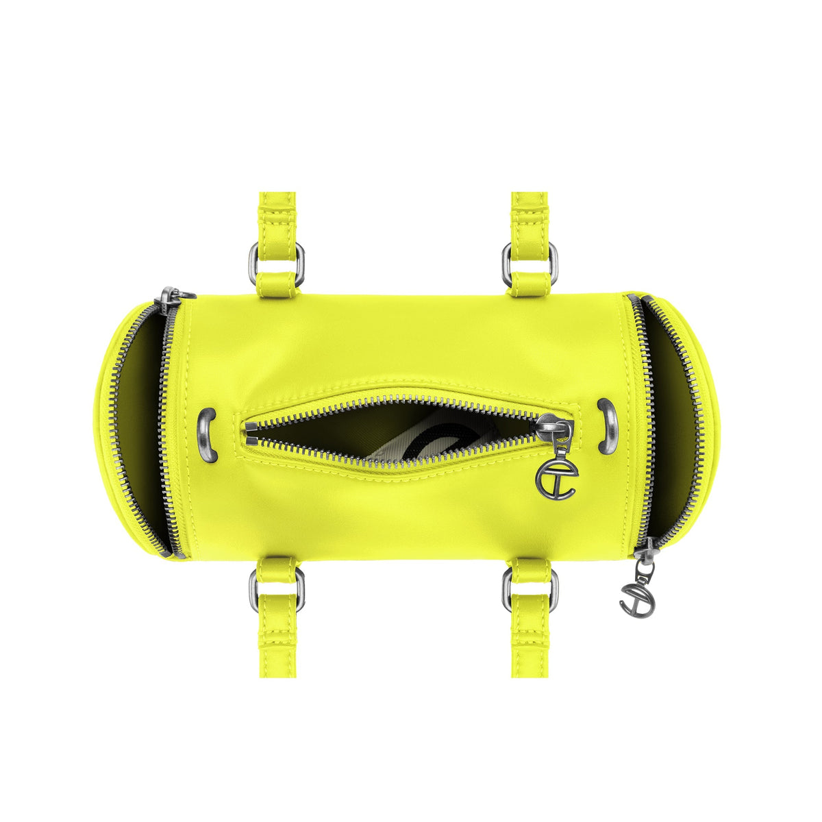 Small Telfar Duffle - Highlighter Yellow - Duffles & Travel Bags