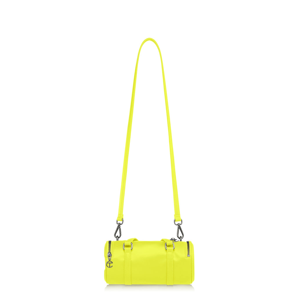 Small Telfar Duffle - Highlighter Yellow - Duffles & Travel Bags