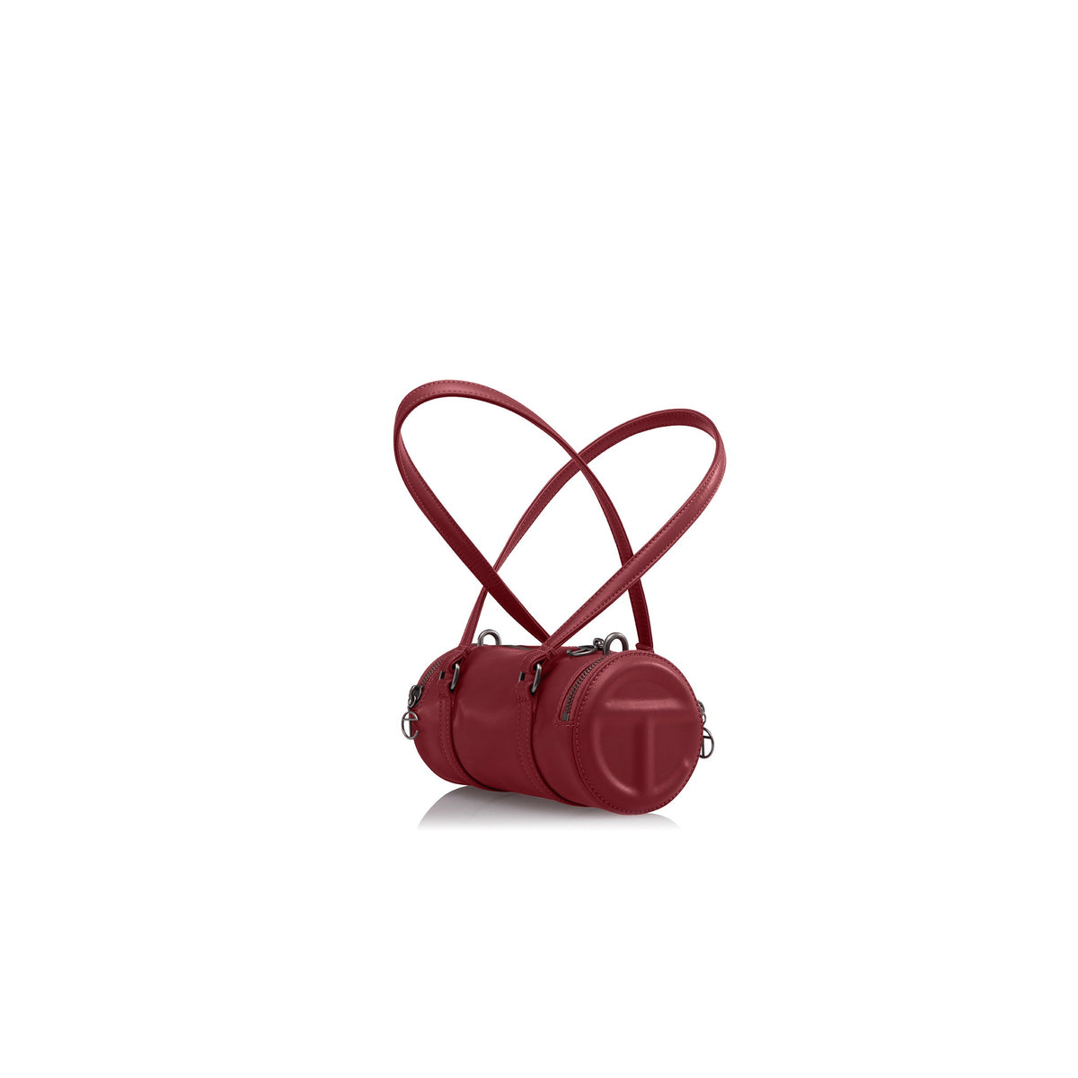 Small Telfar Duffle - Oxblood - Duffles & Travel Bags