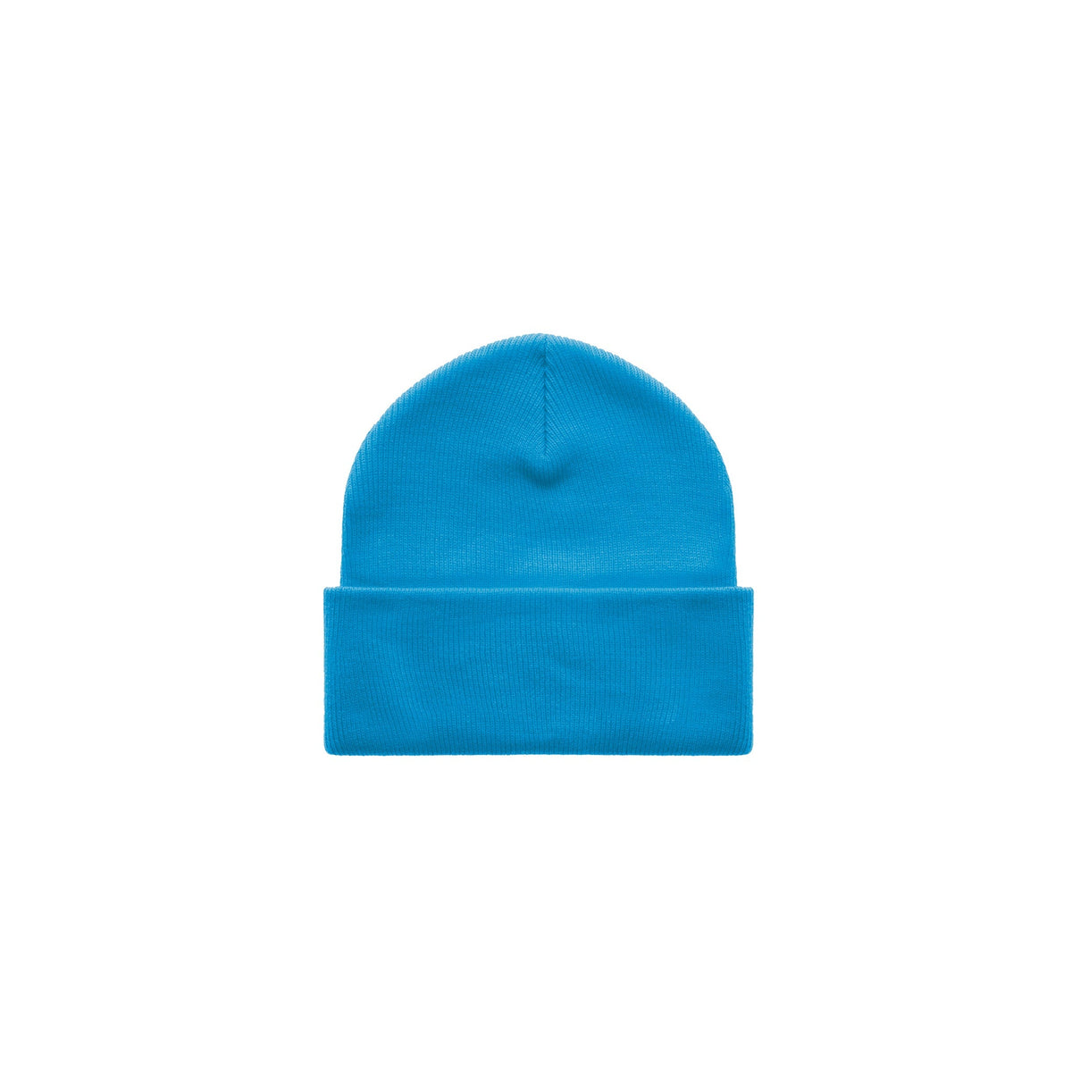 Embroidered Beanie - Cyan - Hats & Beanies