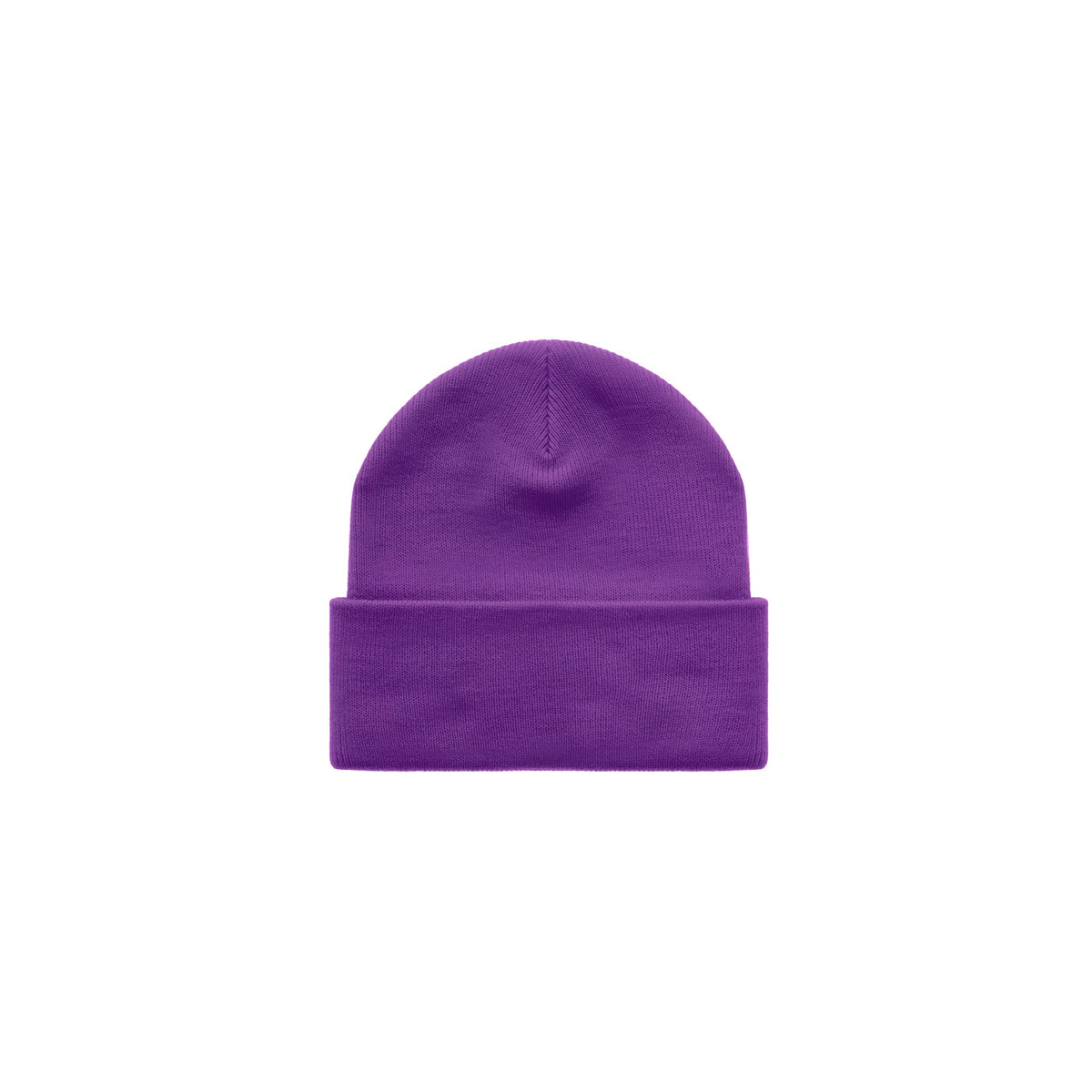 Embroidered Beanie - Grape - Hats & Beanies