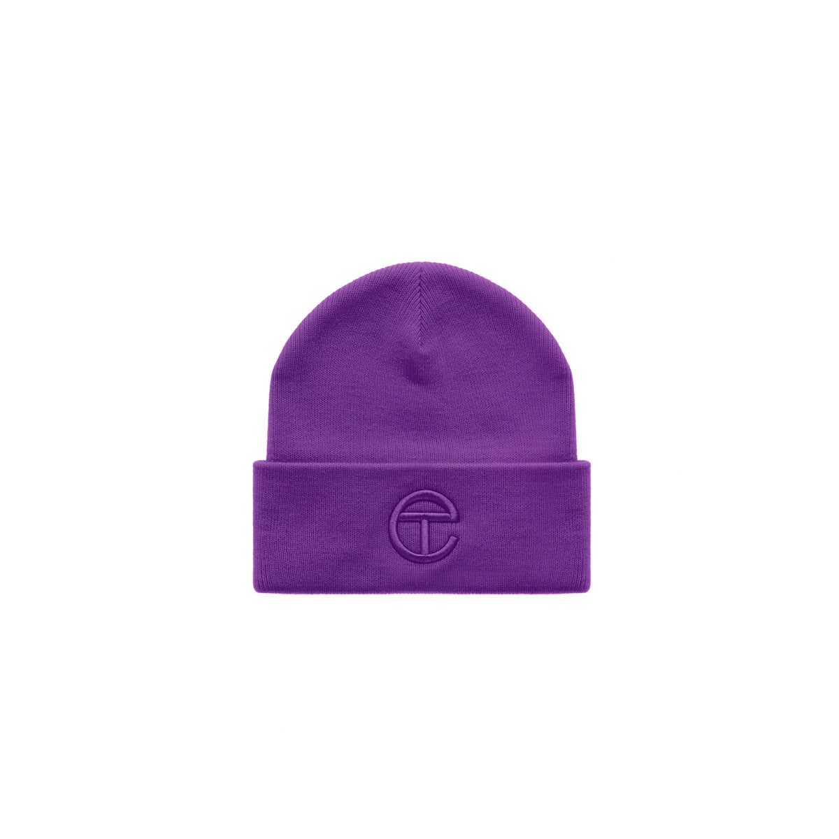 Embroidered Beanie - Grape - Hats & Beanies