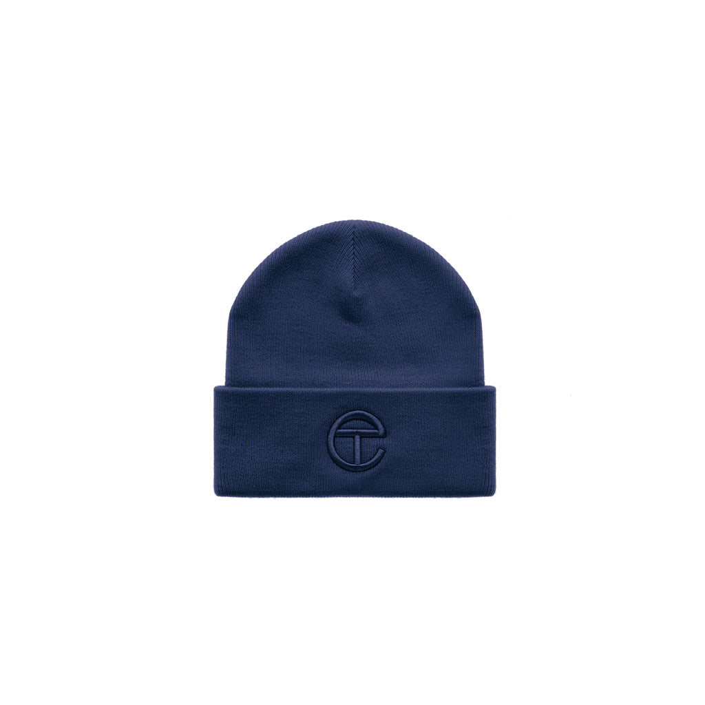 Embroidered Beanie - Navy - Hats & Beanies