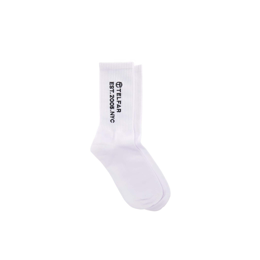 EST. 2005 Logo Socks - White - Socks